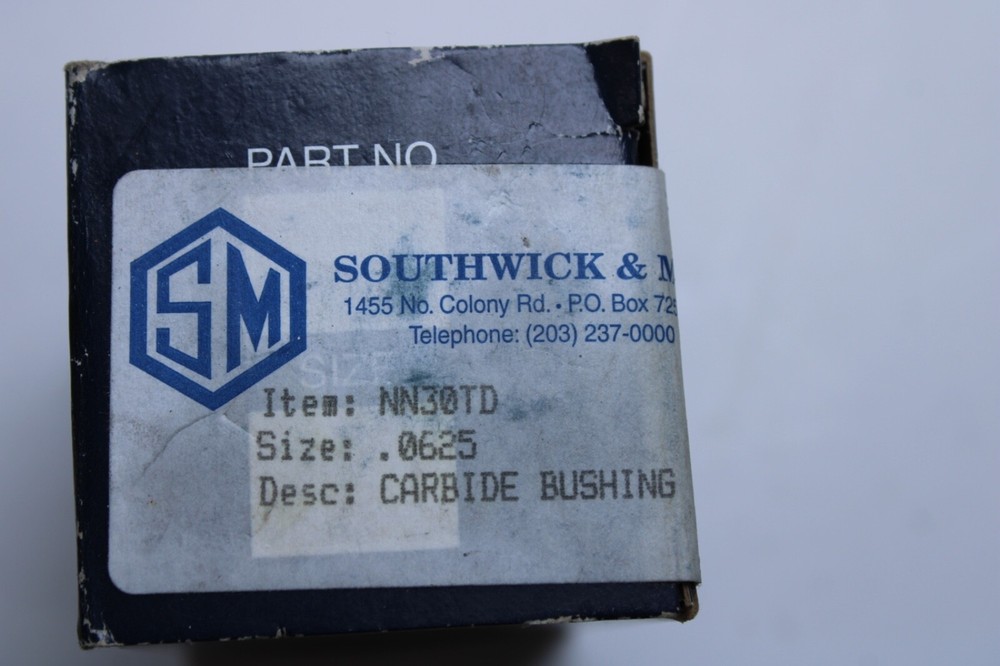 NEW S&M NN30TD .0625