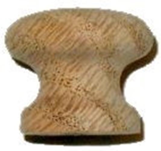 1" Oak Wood Knob