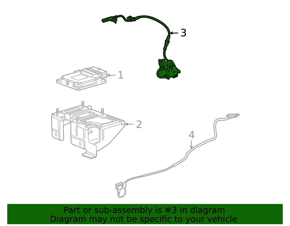 Genuine GM Accelerometer 85628899