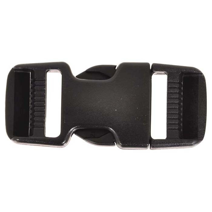 Duraflex 1" Dual Adjust Side Release Buckles | Durable, Lightweight Plastic,