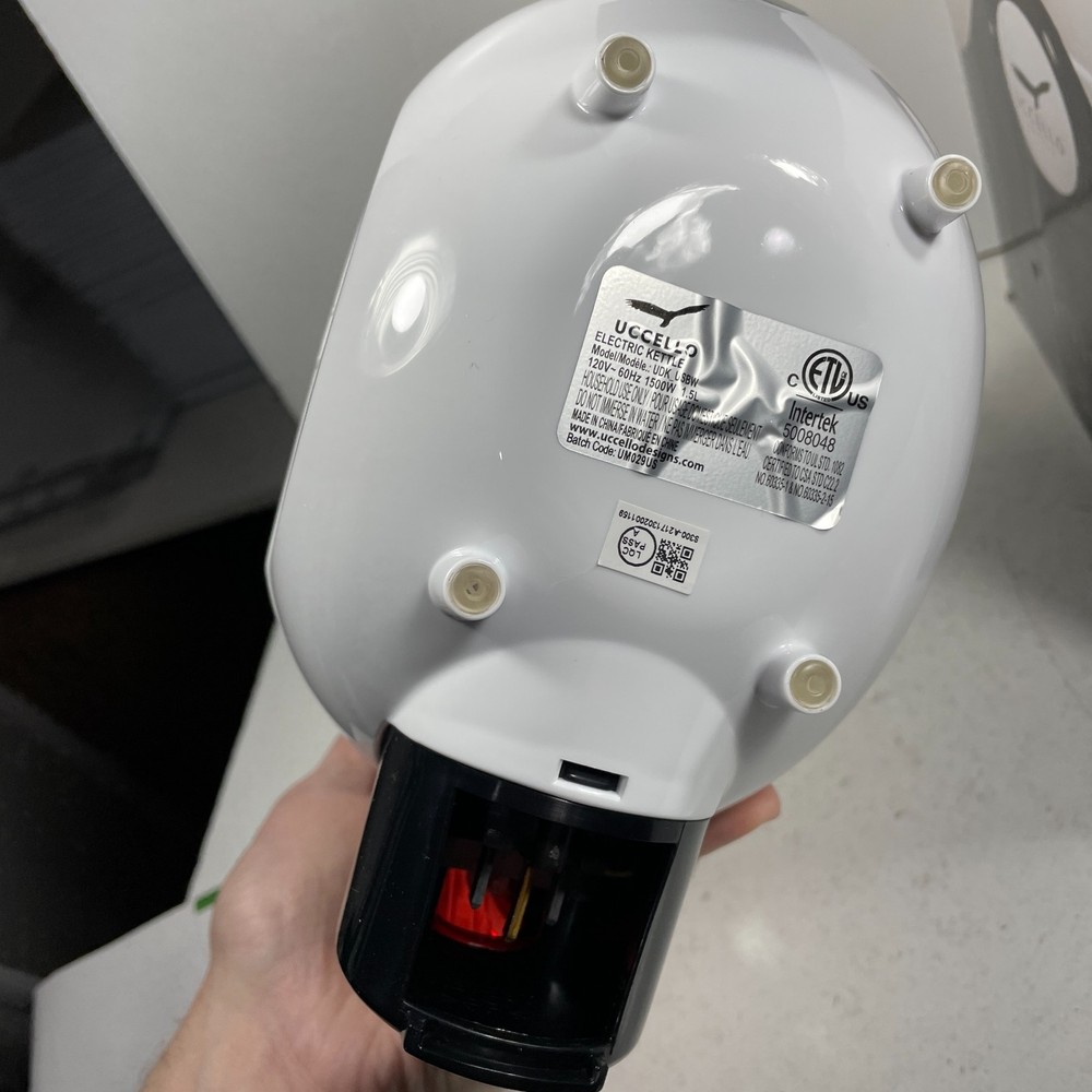 Uccello Powered Kettle Tipper New Open Box