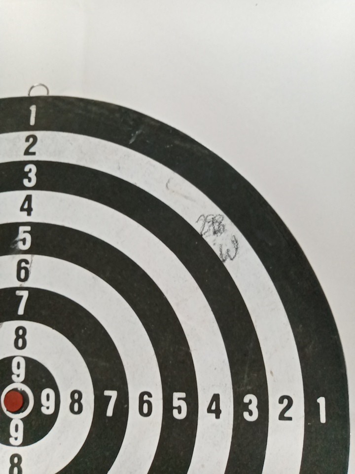 PS Logo Pre-owned Double Sided Dartboard Standard & Target