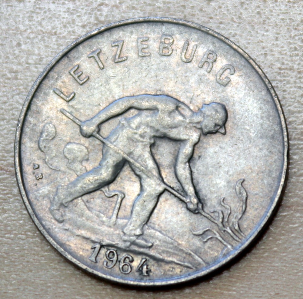 1964 Luxembourg 1 Franc