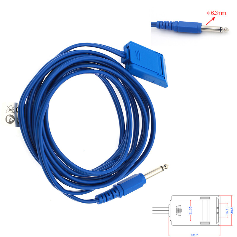 High Frequency microphone 6.3mm HI-FI connector Wire For Negative Plate