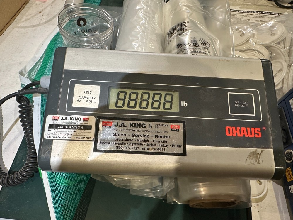 OHAUS DS5 Remote Display  w/Power Supply