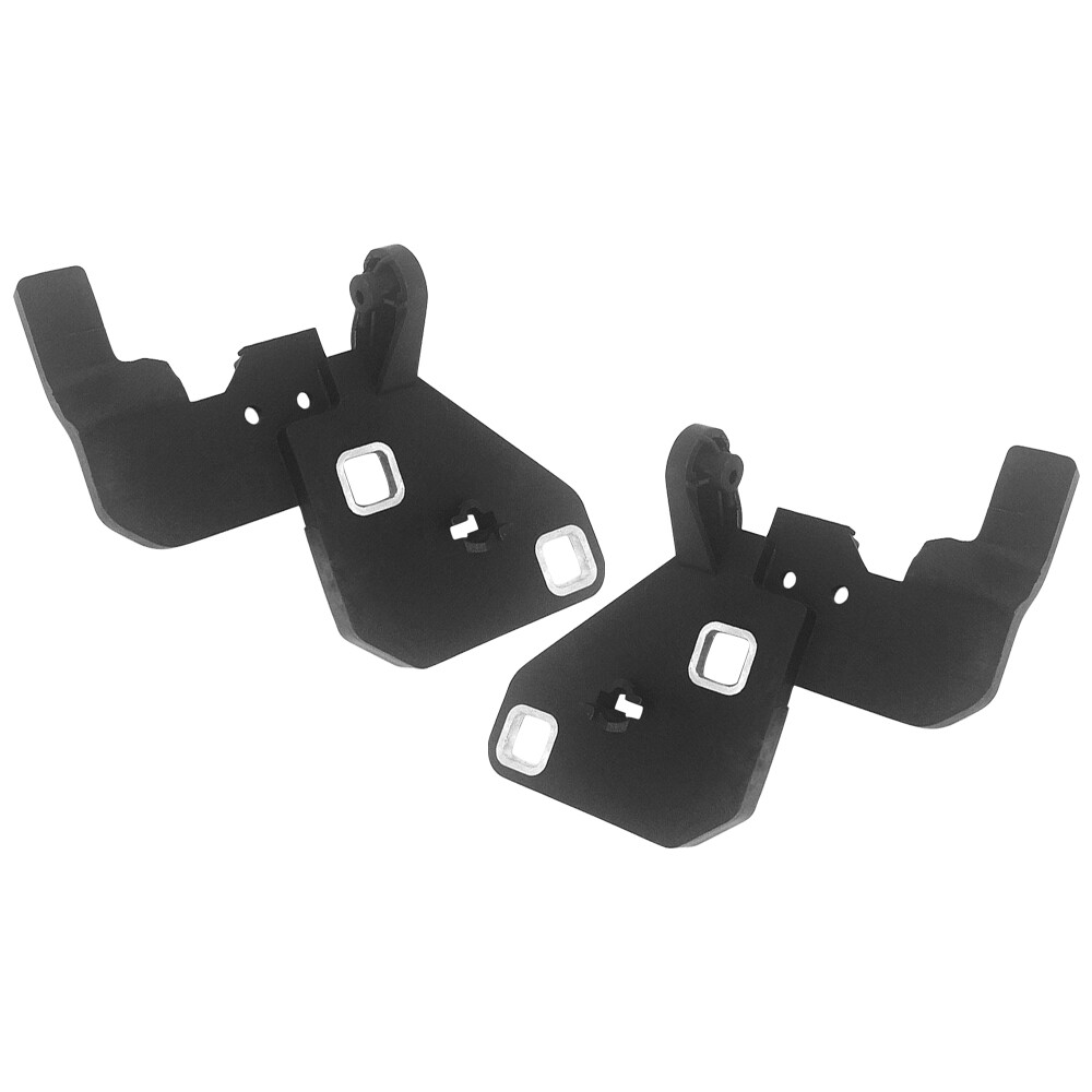 Left & Right Radiator Support Headlight Bracket for GLC300 GLC43 AMG Black