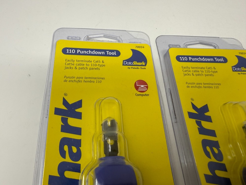 Three (x3) Data Shark, 110 Punch down Tool, Sealed