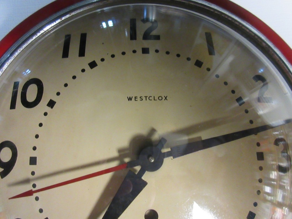 Westclox Manor wall clock 7" model S5-B