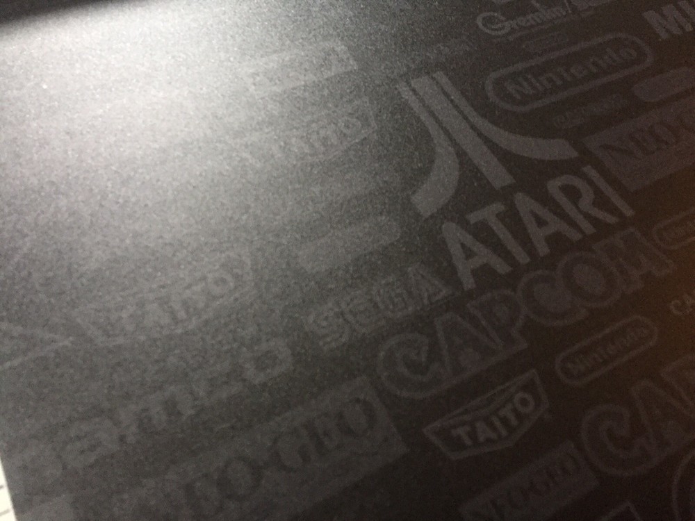 Generic Arcade Logo Laminated Control Panel Overlay (CPO) - 42" x 17"