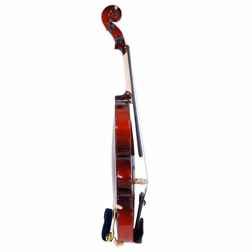1/8 Acoustic Violin Solid Wood with Case+Bow+Rosin+Strings +Shoulder Rest+Tuner