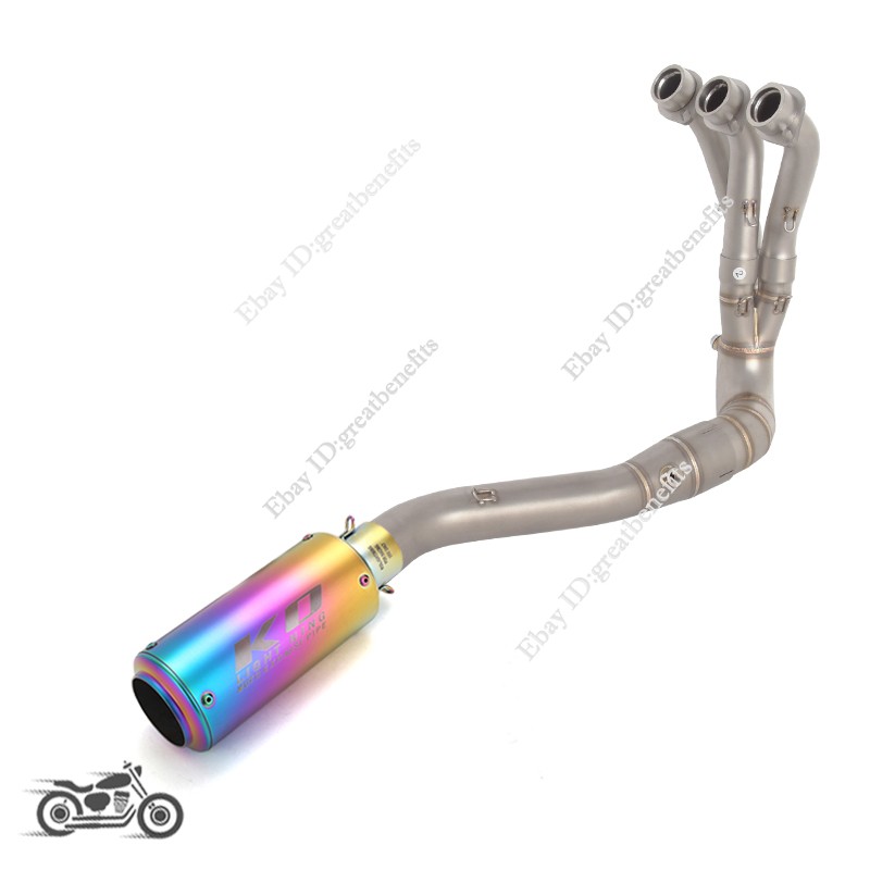For Yamaha MT-09 Tracer 9 2024 2025 Exhaust System Muffler Header Pipe Silencer
