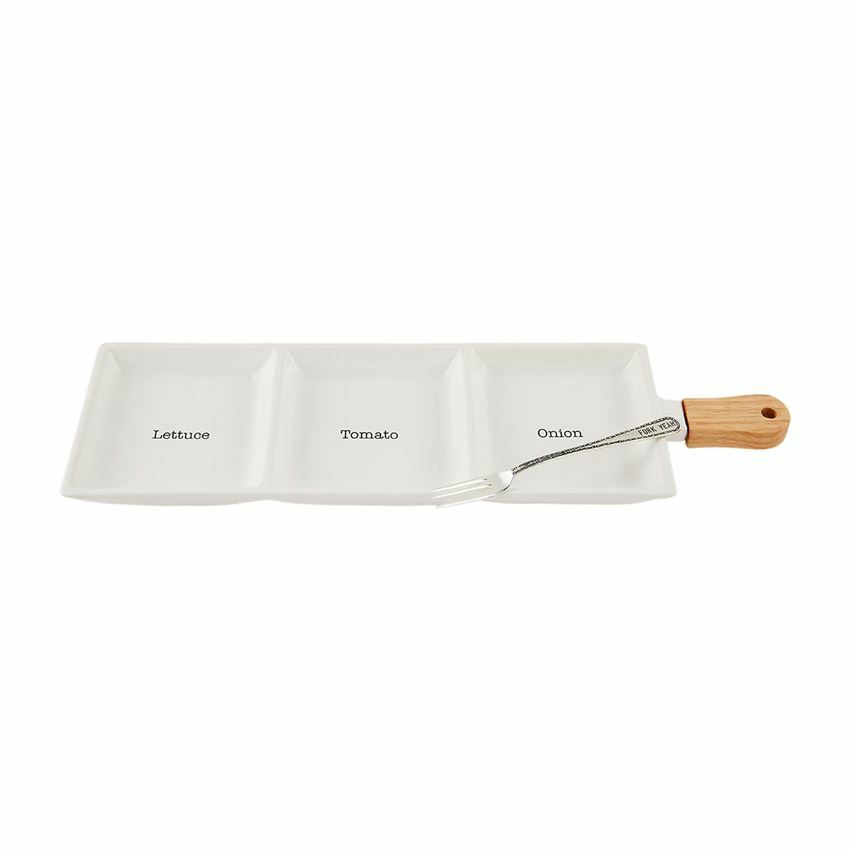 Mudpie - Garnish Bar Dish & Appetizer Fork Set - 40970011