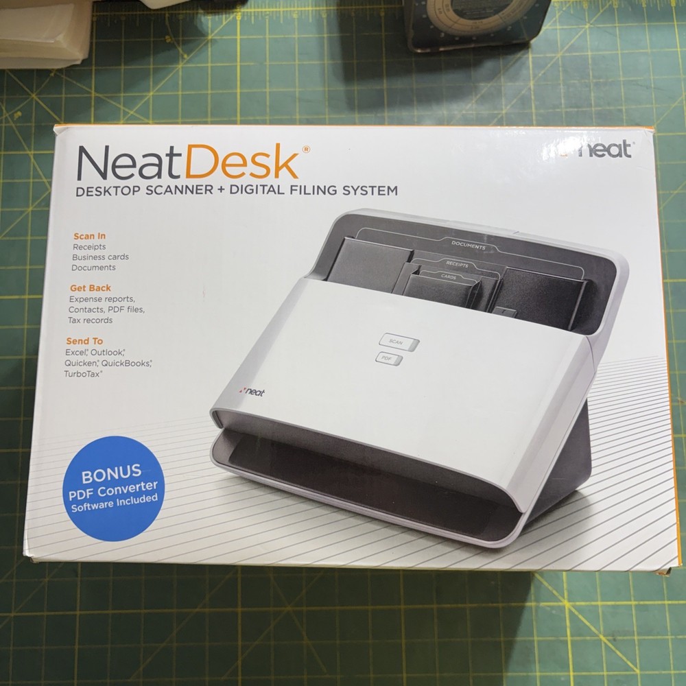 NeatDesk Desktop Scanner and Digital Filing System
