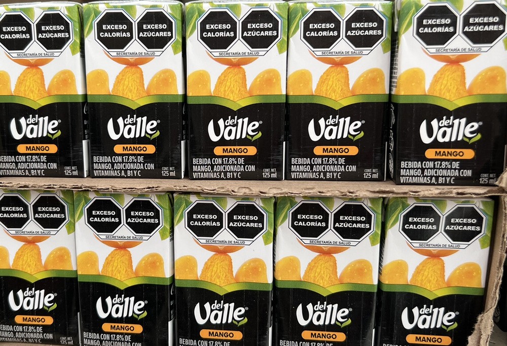 10 Pack Del Valle Mango Juice 4.23oz