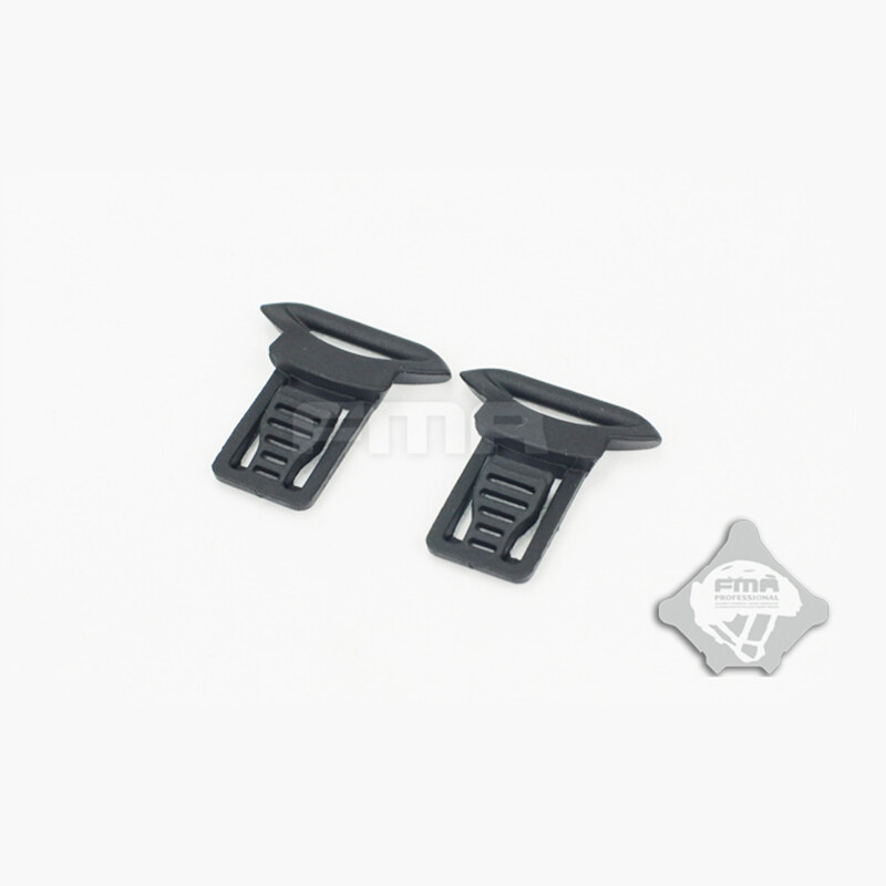 FMA Goggle Swivel Clips 2pcs For Helmet Side Rails Tactical Combat Plastic Mount