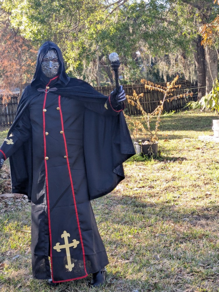 Black Priest Robe