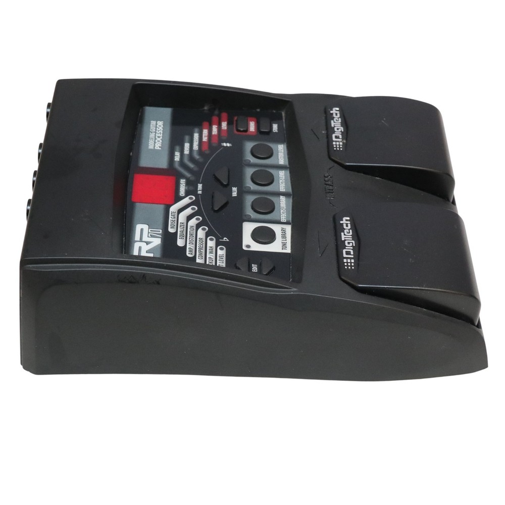 Digitech RP70 Modeling Guitar Processor with power supply