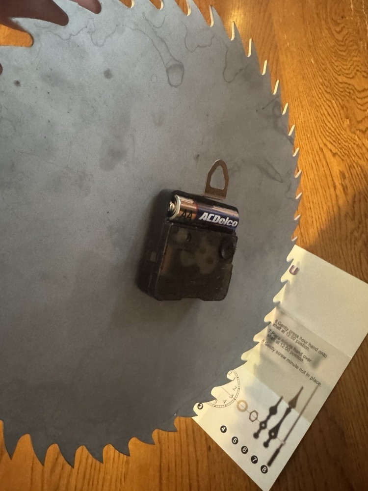 sears craftsman shop clock