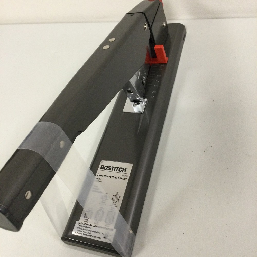 Bostitch 00540 Extra Heavy-Duty Stapler, Black OPEN BOX