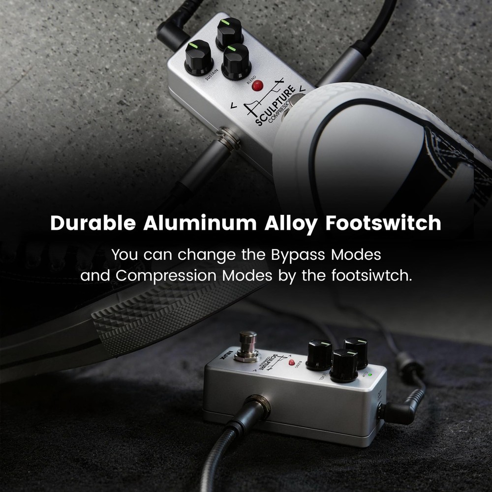 Sculpture Mini Compressor Guitar Effects Pedal