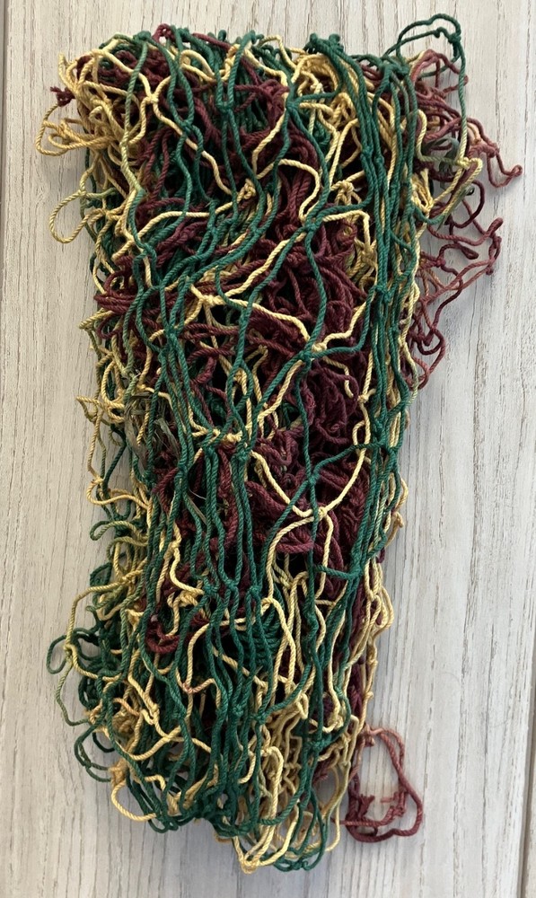 MULTICOLORED CAMOUFLAGE BODY NET