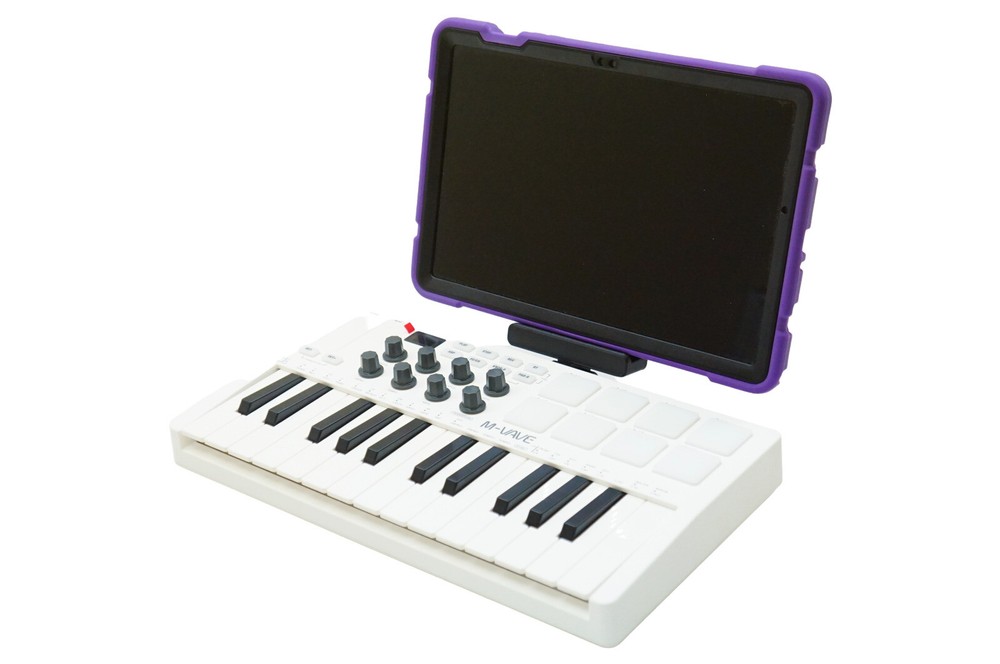 Phone & Tablet Stand Holder for M-WAVE 25 Key USB MIDI Controller - Display