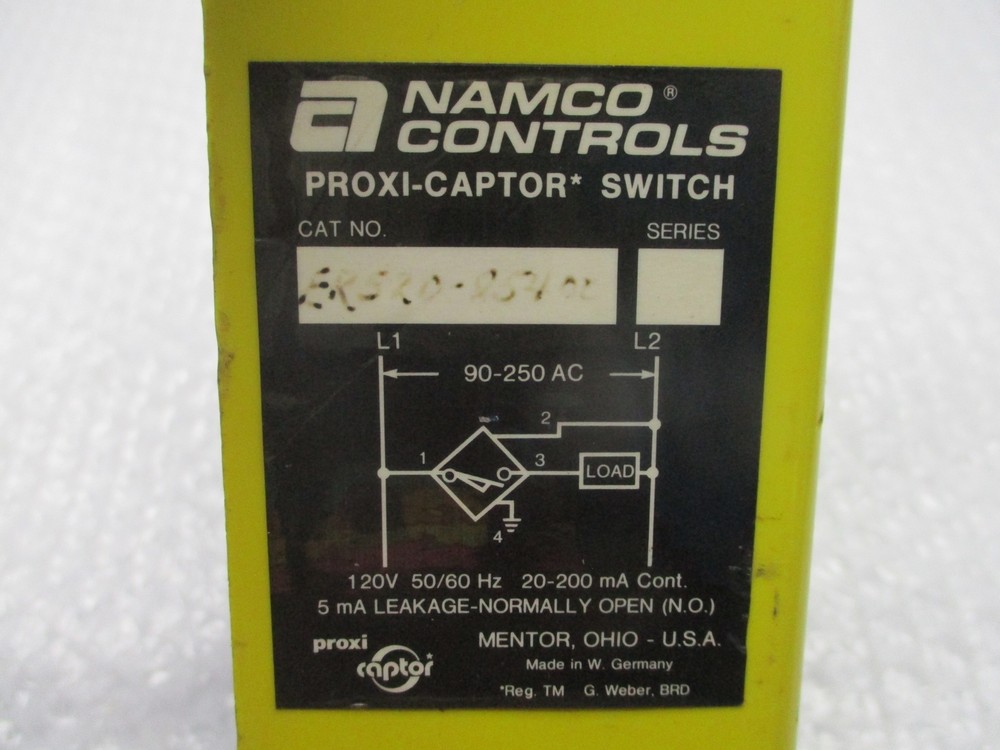 NAMCO ER520-85400 SWITCH UNMP