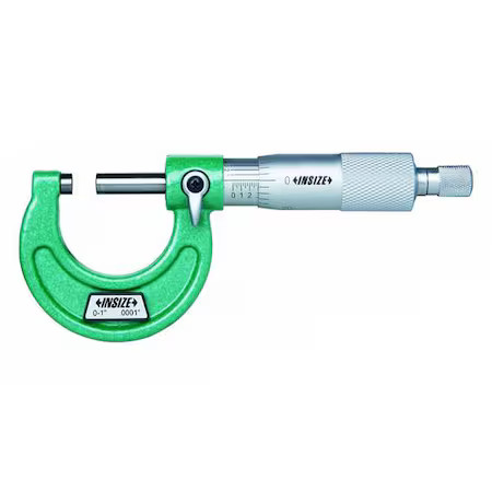 Insize 3203-44A Outside Micrometer, Ratchet Thimble