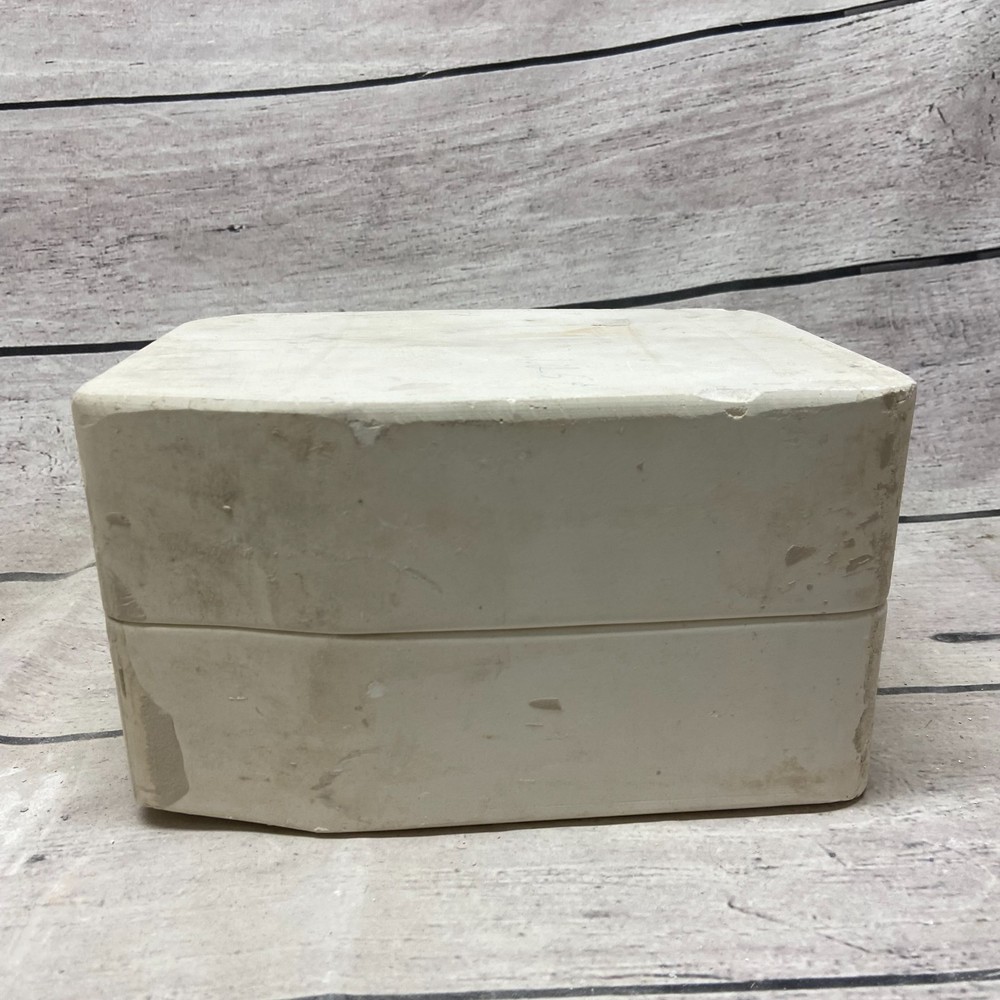 Vintage 1969 Duncan Ceramic Casting Mold Ornate Egg #16A