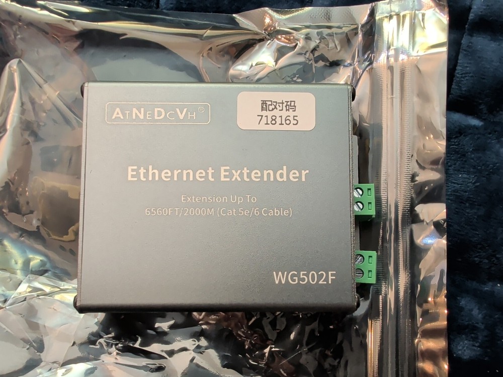 Ethernet Range Extender Repeater Kit, Ethernet LAN Range Extension Distance