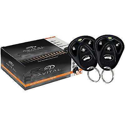 Avital 4105L 1-Way Remote Start System with 4-Button Remote RB