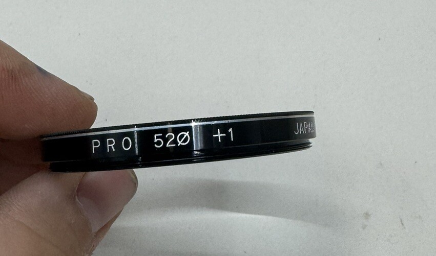 japan pro 52 filter +1