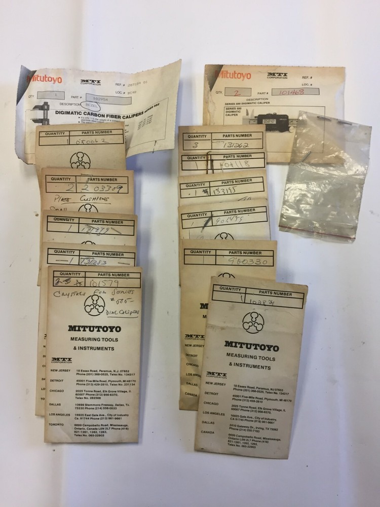 Mitutoyo Parts
