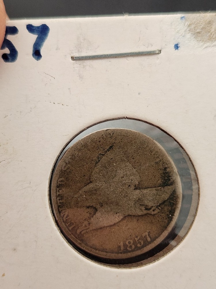 1857 Flying Eagle Cent 1C