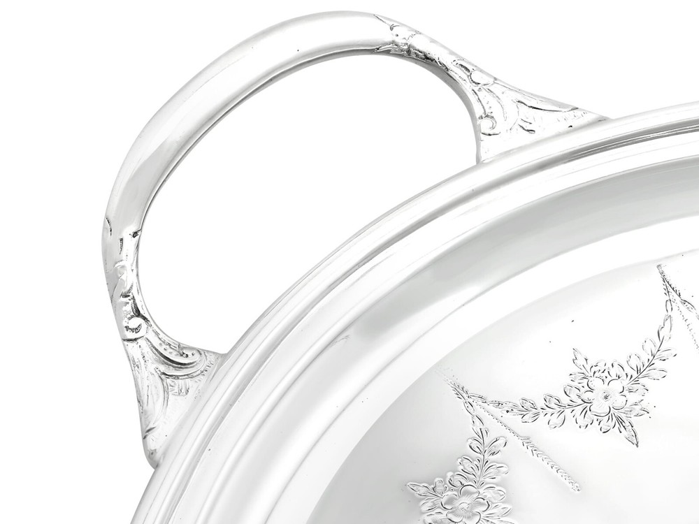 Vintage Sterling Silver Drinks Tray (1964)