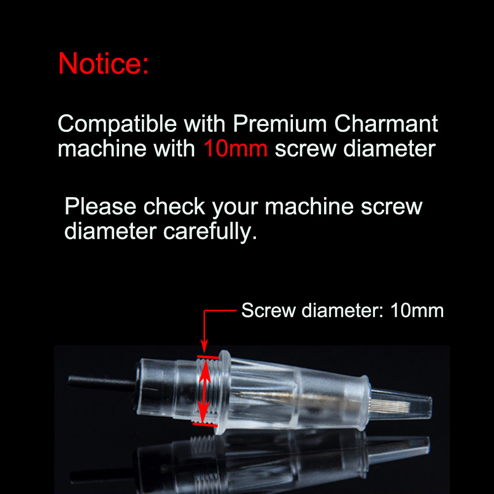 Screw Tattoo Needles Cartridge Microblading Permanent Makeup Machine Accessories