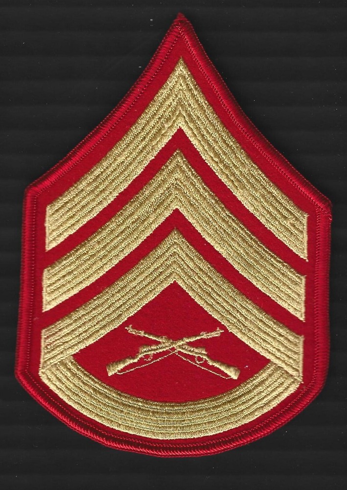 USMC US Marine Corps STAFF SERGEANT Patch