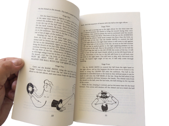 STRING BOOK Invisible Thread Floating Magic Trick Elastic Levitation Ball Stage