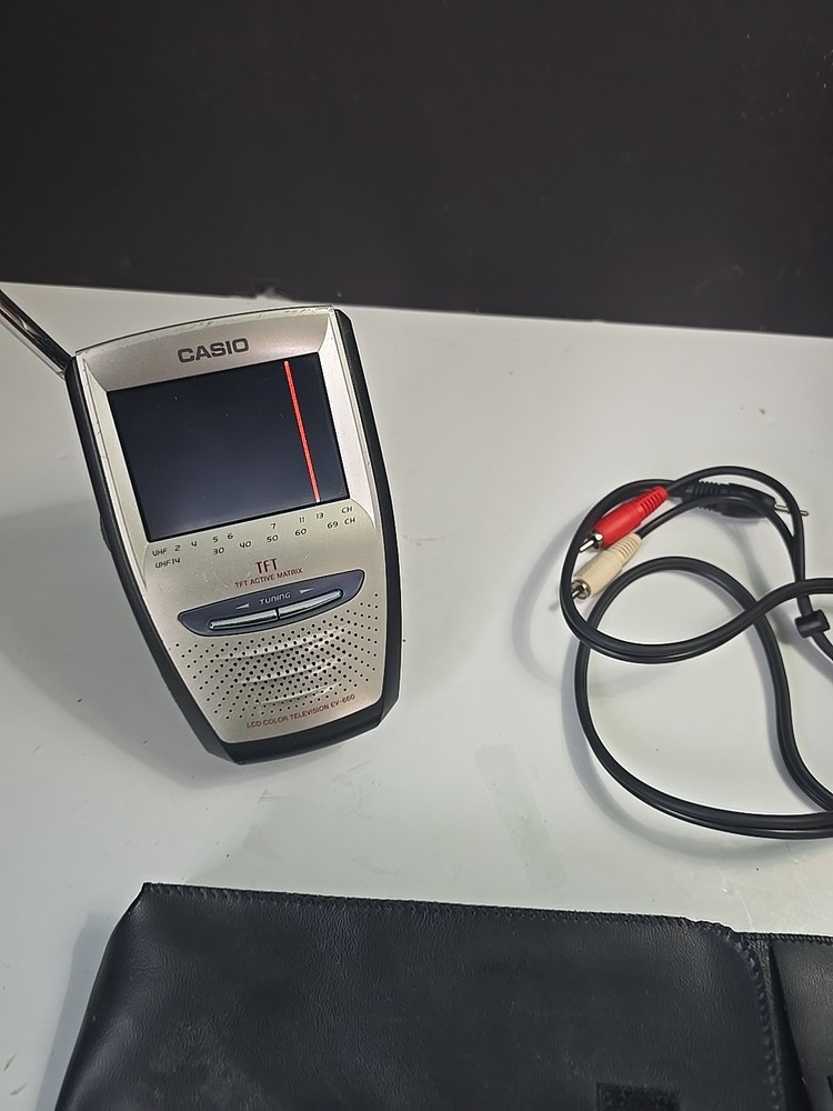 Vintage Casio EV-660B Handheld TV