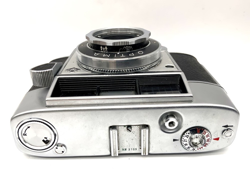 Agfa Optima Compact Camera With Color-Apotar S Compur Analog Camera