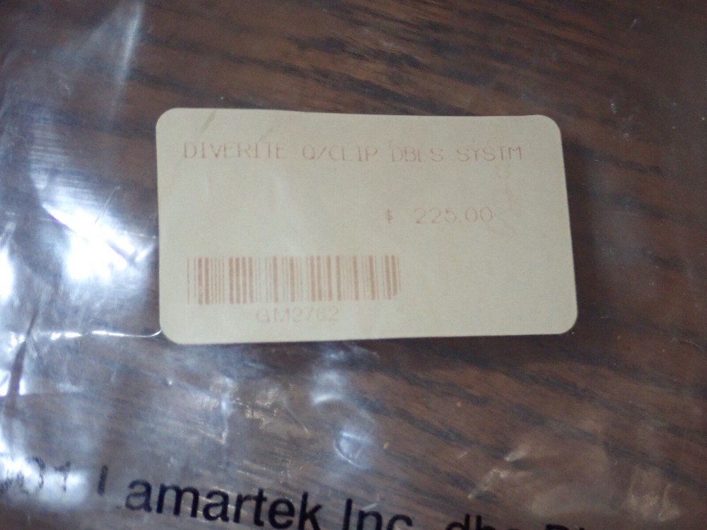 Dive Rite Q Clip Double System GM2762 New