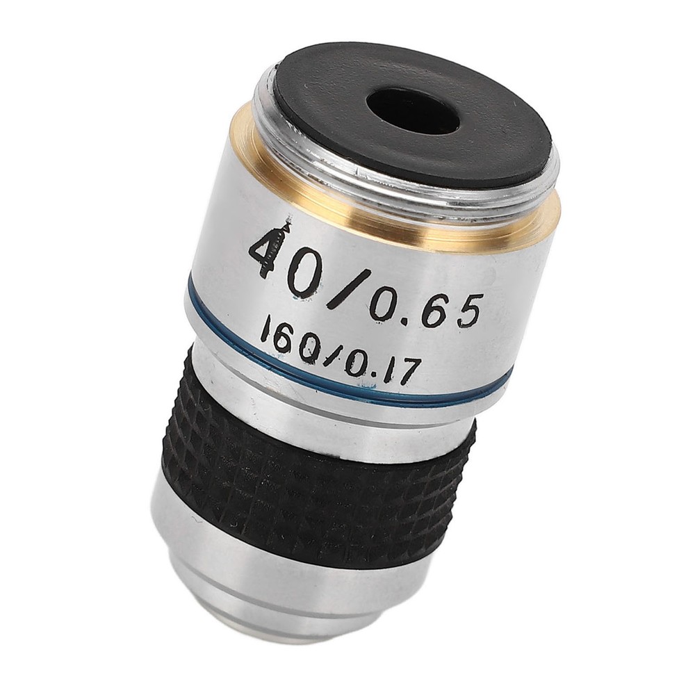 Microscope Objective Lens Biological 40X 185 Achromatic Universal Standard