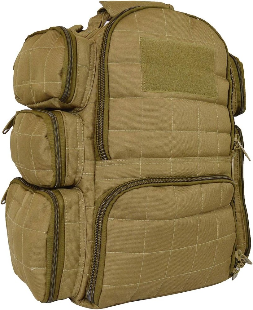 Explorer R4 Tactical Heavy Duty Range Backpack Tan