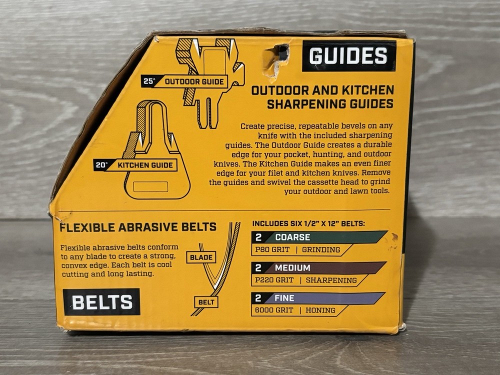 Sharpener - Work Sharp Knife & Tool Sharpener - Black (WSKTS)