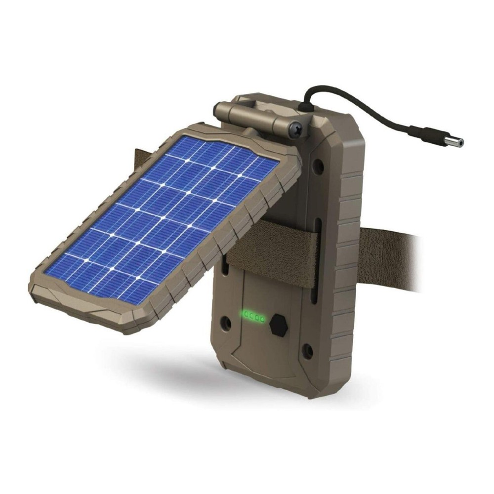 Stealth Cam Lithium Solar Power Panel 6 Pack with Card Reader
