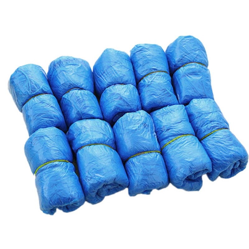 100PCS Boot Covers Disposable Overshoes