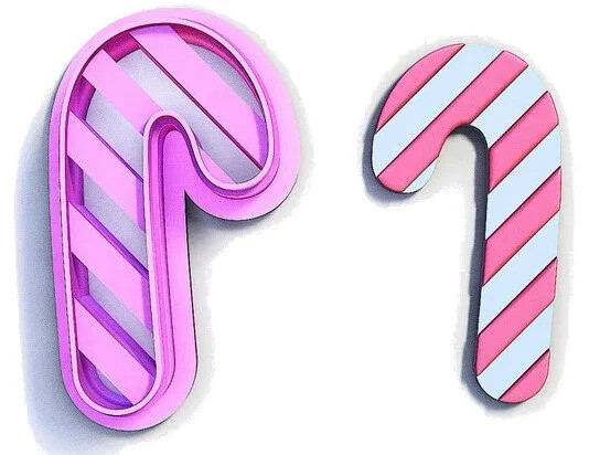 Christmas Candy A Polymer Clay Cutters