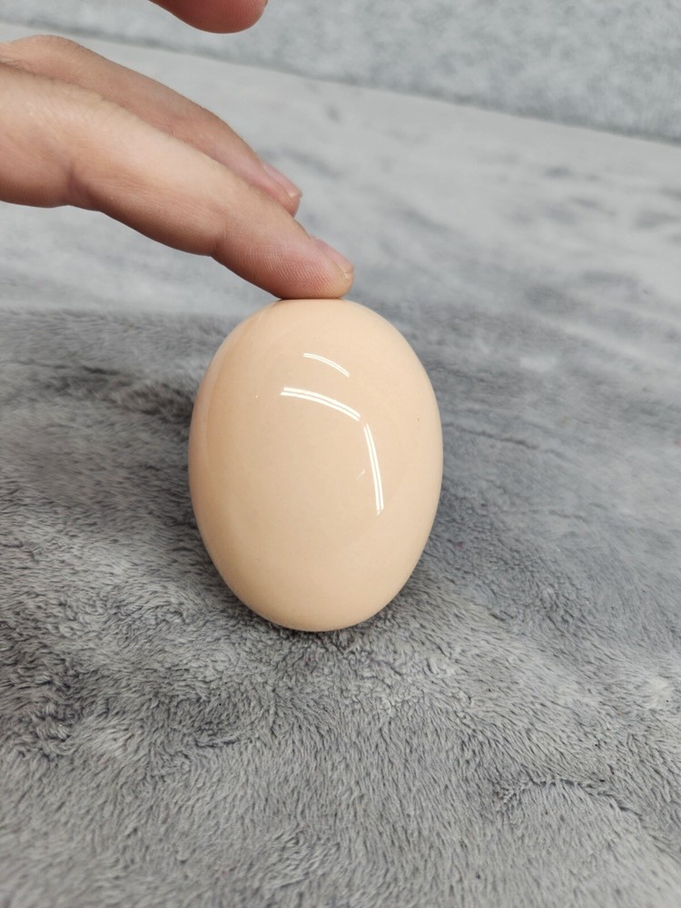 Vintage Ceramic Pottery Easter Egg Ceramic Pottery Holiday Decor 2.5"