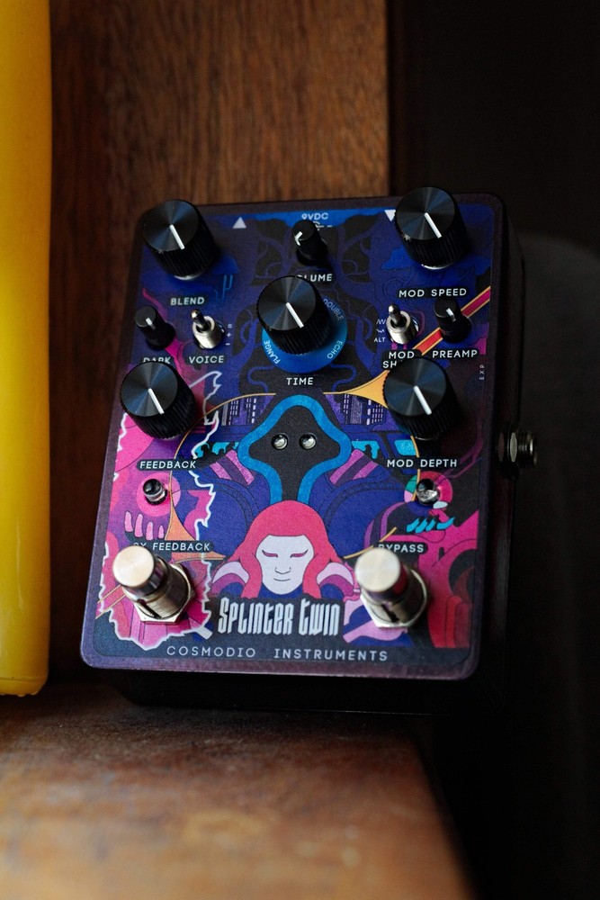 Cosmodio Splinter Twin Time Modulator Effects Pedal