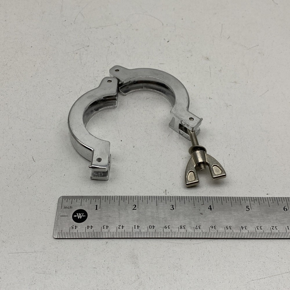 (3-Pack) Dual Hinge Sanitary Tri Clamp Fitting 2"